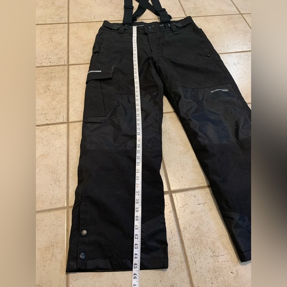 Sunice STORMPACK Black Ski Snowboard Pants Bibs XL/TG Removable Suspenders - Picture 10 of 10